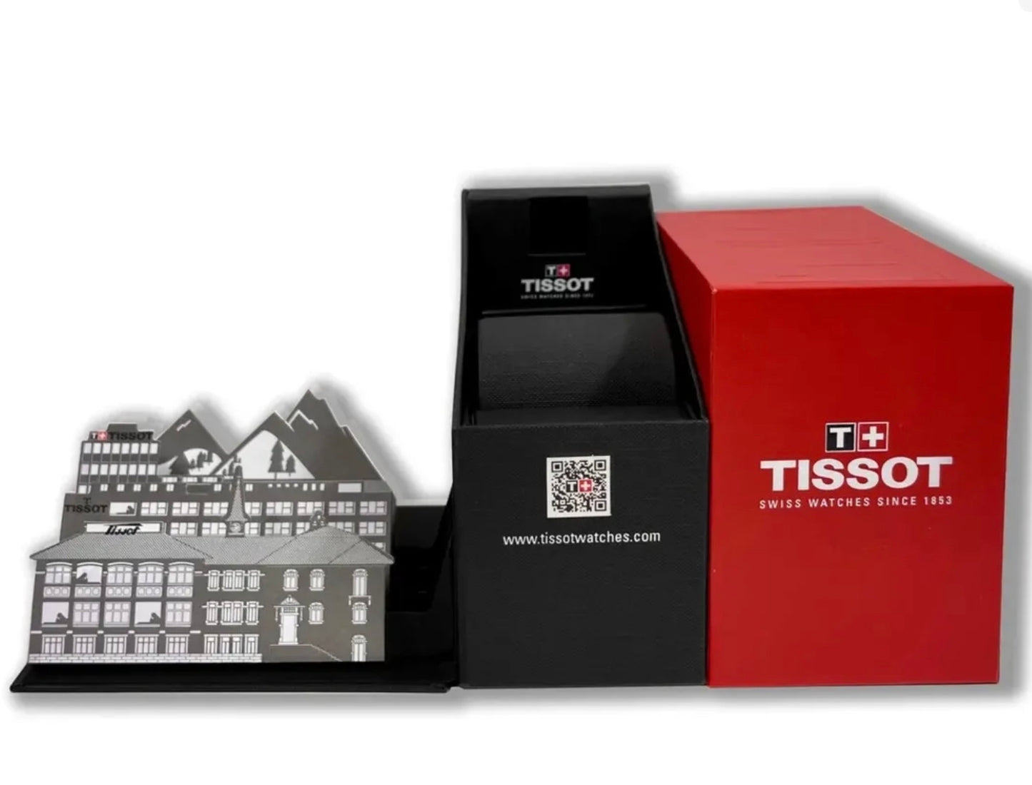 Tissot PRX Black Dial Steel 40mm Mens Swiss Quartz Watch T1374101105100